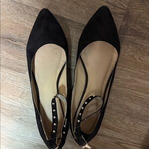 Elegant Black Women's Flats